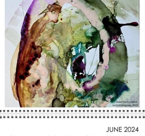 2024 Calendar, art by Jess Barnett